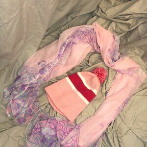 bundle cozy scarf and beanie